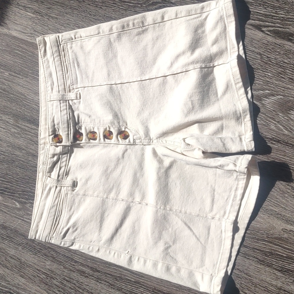 Anthropologie Button Shorts